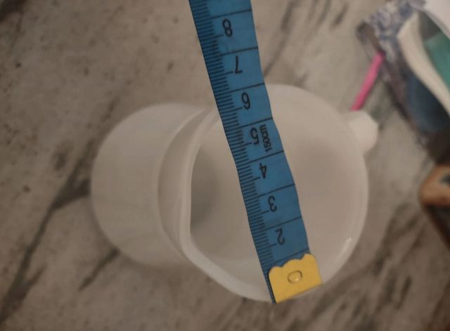 Jarra Opalina Vintage Pequeña