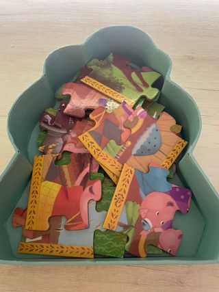 Puzzle Djeco Los Tres Cerditos +3
