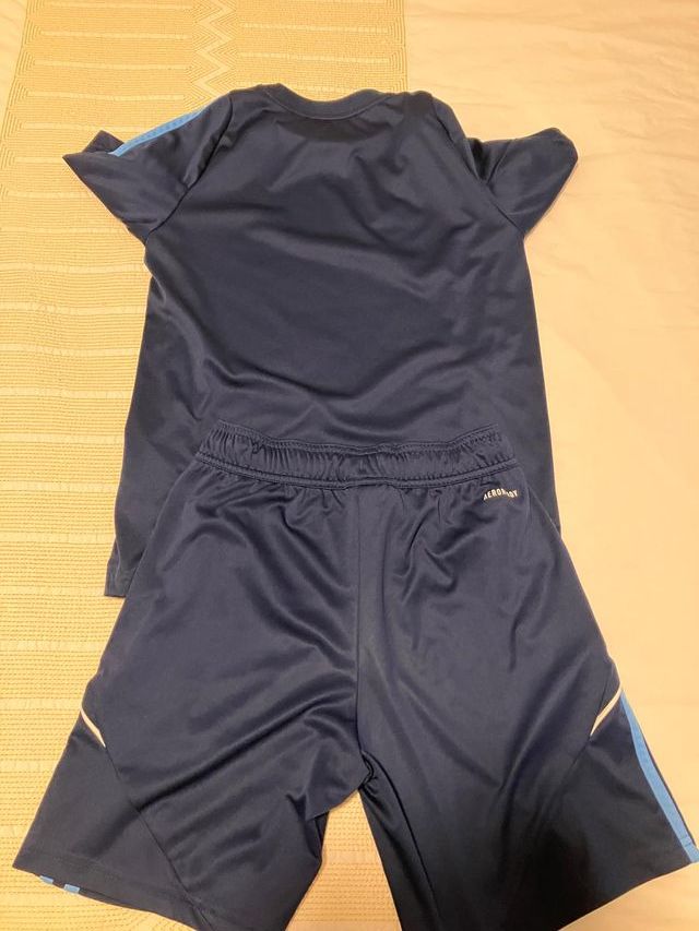 Conjunto Adidas Niño Azul