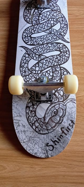 Skateboarding Shinfirst Snake