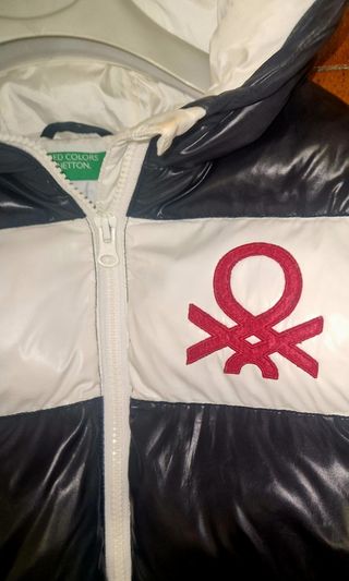 Piumino United Colors of Benetton nero