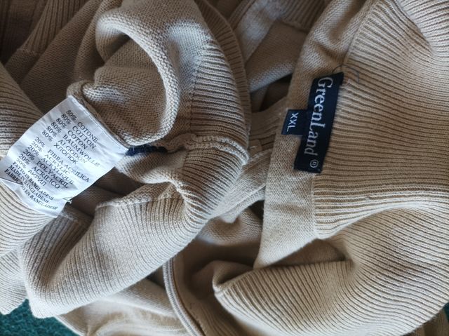 Cardigan Uomo Greenland Beige