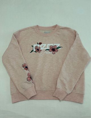 Sudadera Pepe Jeans Rosa Flores 