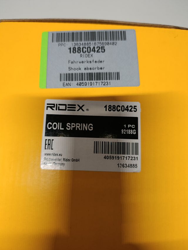 Muelle Suspensión BMW Serie 5