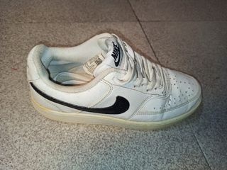 Zapatilla Nike Court Vision Baja Blanca