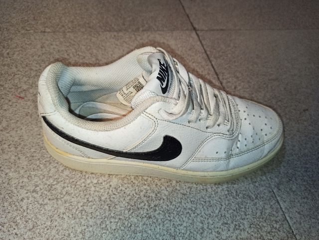 Zapatilla Nike Court Vision Baja Blanca