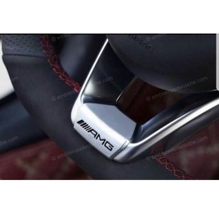 Emblema Logo AMG para volante Mercedes Benz