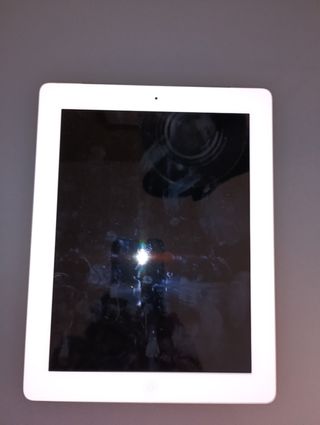 Tablet Apple Blanca,con alimentador y cable,