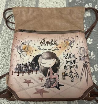 Mochila Saco Anekke Beige