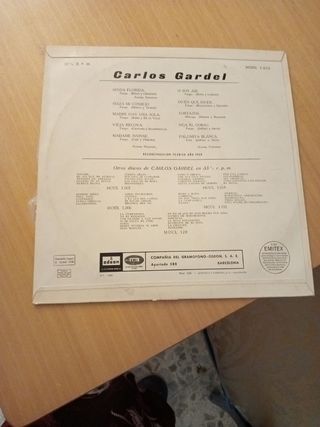 Disco Vinilo Carlos Gardel Tango