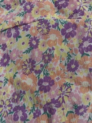 Vestido estampado floral Stradivarius XS