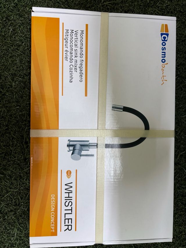 Grifo Cocina Cosmobaht Whistler Plata