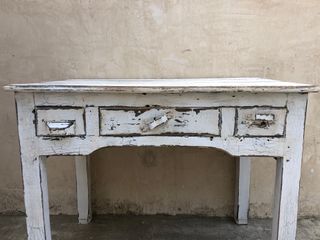 Mesa de Cocina Antigua Blanca