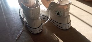 Zapatillas Converse Altas Blancas Talla 37
