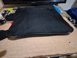 Bandolera Armani Negra