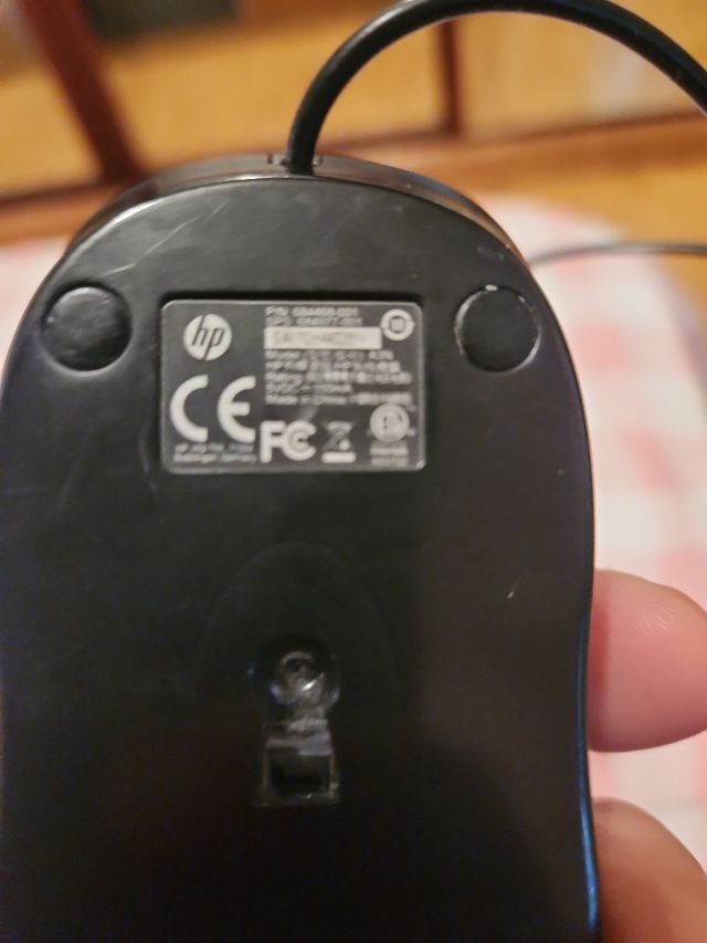 Ratón HP con cable USB