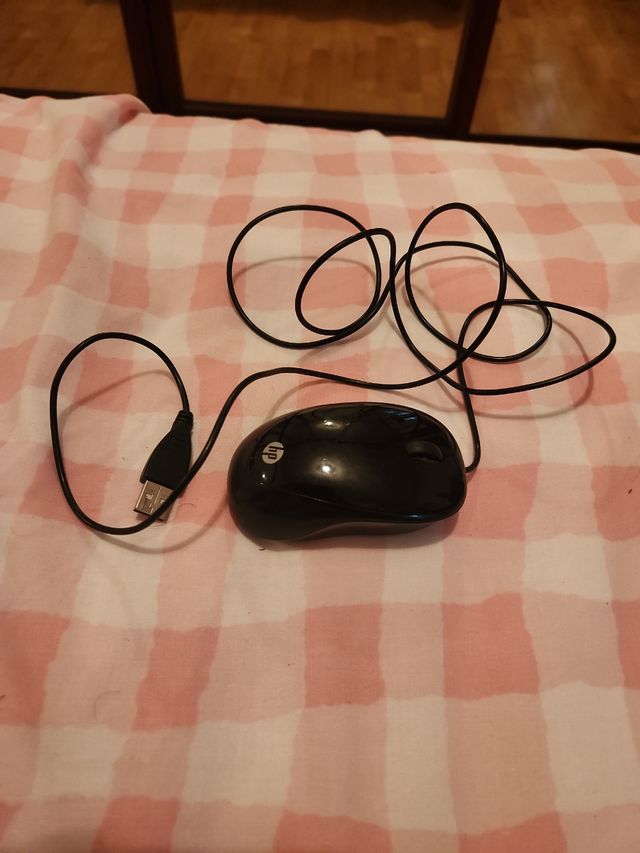 Ratón HP con cable USB