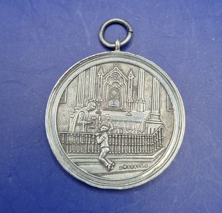 Medalla Comunión Plata 1896