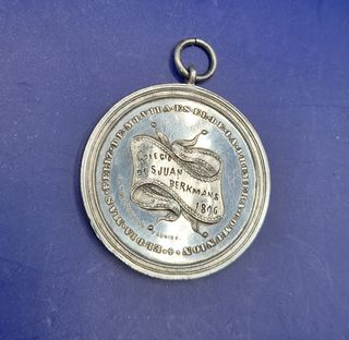 Medalla Comunión Plata 1896