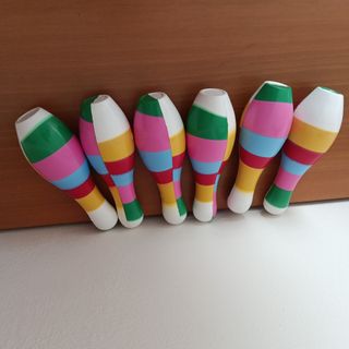 Birilli colorati per bowling