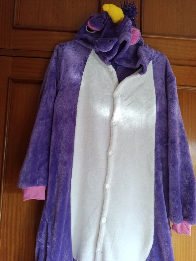 Disfraz Unicornio Morado Talla S