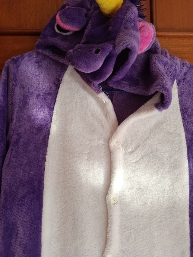 Disfraz Unicornio Morado Talla S