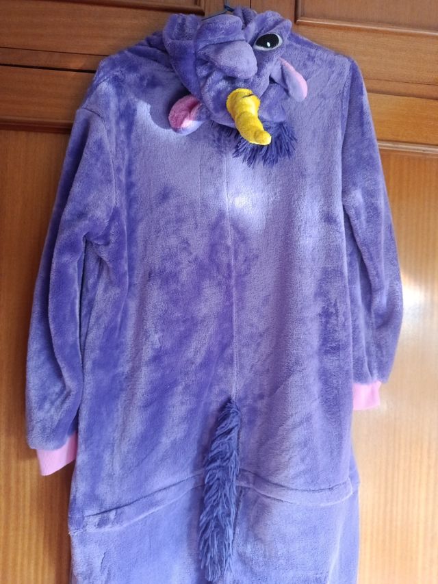Disfraz Unicornio Morado Talla S
