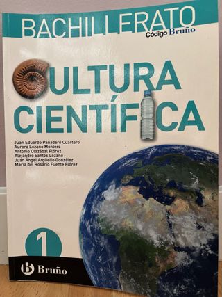 Código Bruño Cultura Científica 1 Bachillerado
