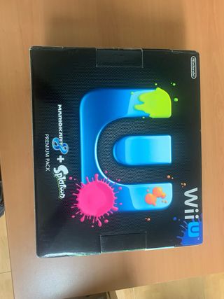 Nintendo Wii U Premium Pack Mario Kart 8 + Splatoo
