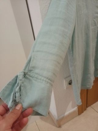 Camisa lino Massimo Dutti