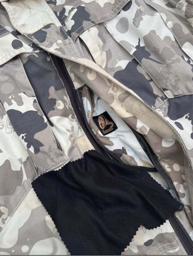 Abrigo Protest Militar Nieve