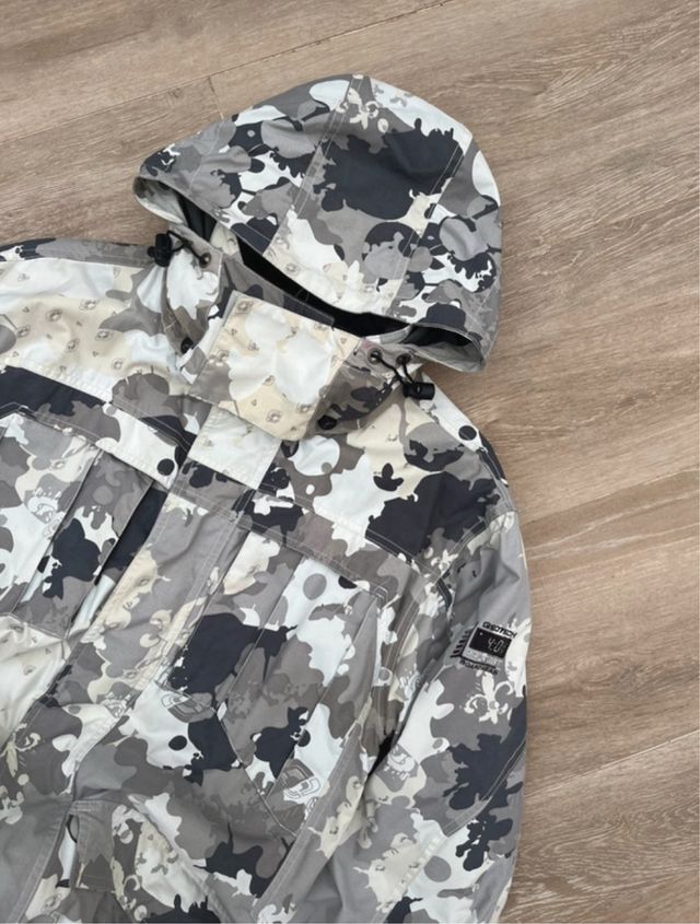 Abrigo Protest Militar Nieve