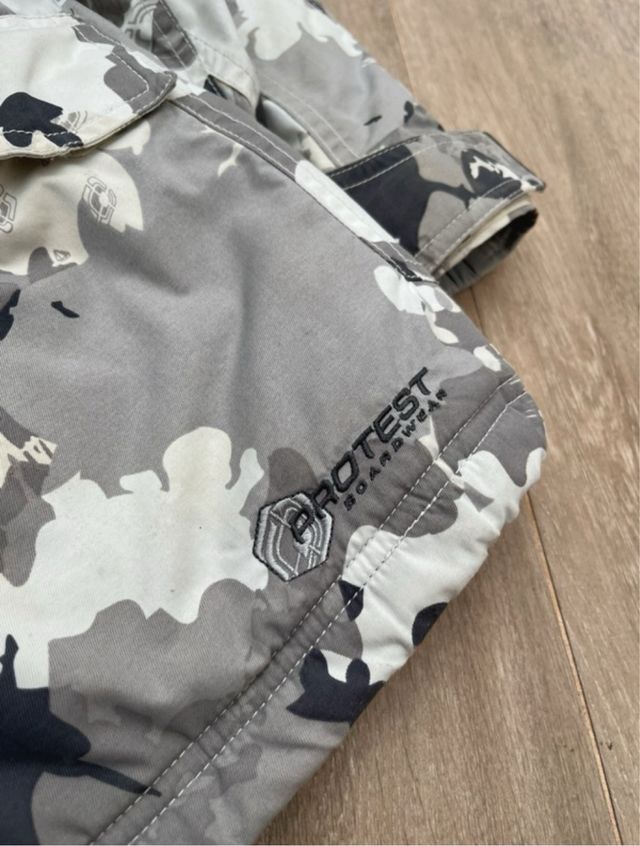 Abrigo Protest Militar Nieve