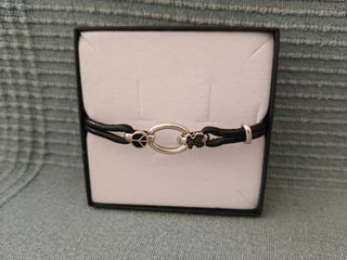 Pulsera Tous cuero Oso espinelas 