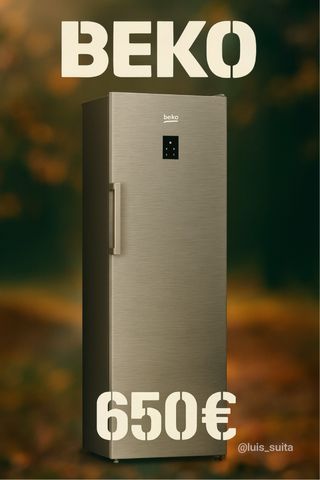 congelador vertical Beko AA no frost