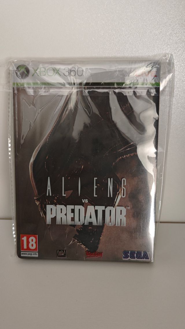 Aliens vs Predator Xbox 360 Steelbook PAL ESP