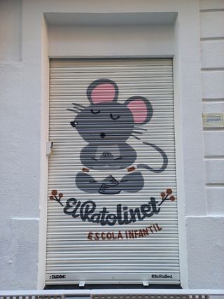 Pintura Graffiti Persianas Barcelona