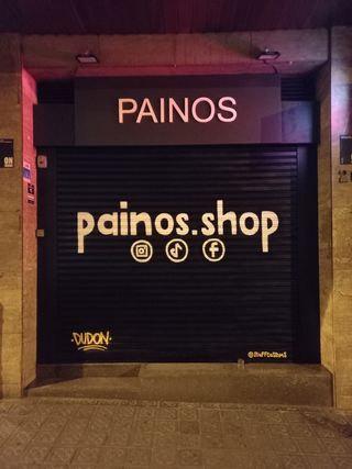 Pintura Graffiti Persianas Barcelona