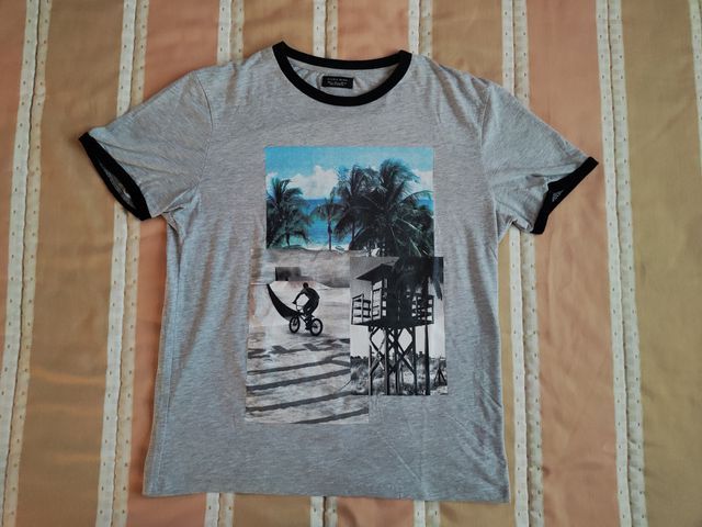 Camiseta veraniega de manga corta