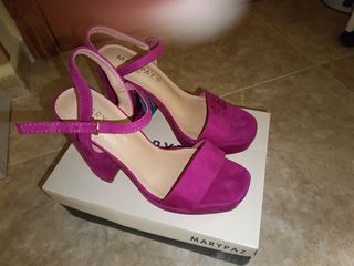 Zapatos de tacón Marypaz Fucsia
