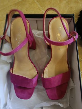 Zapatos de tacón Marypaz Fucsia