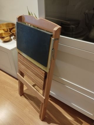 Pupitre Plegable Madera Roble