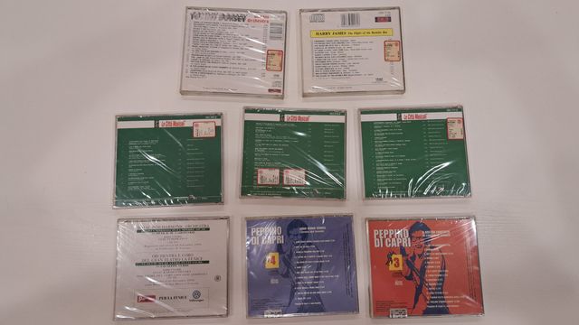 lotto 8 cd musicali nuovi