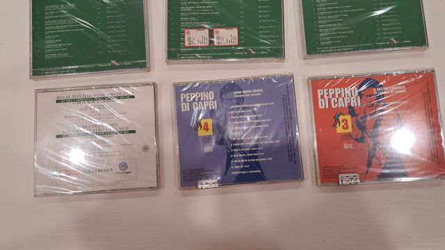 lotto 8 cd musicali nuovi
