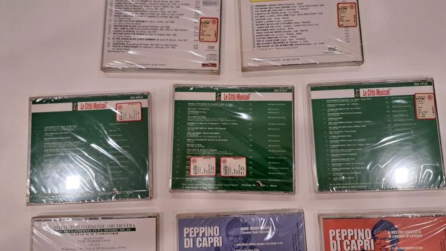 lotto 8 cd musicali nuovi