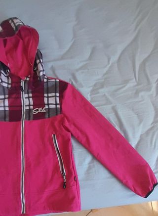 Anorak Chubasquero Finlandés Transpirable Rosa
