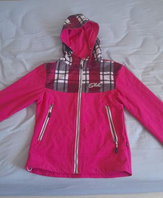 Anorak Chubasquero Finlandés Transpirable Rosa