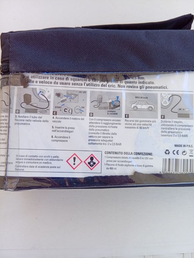 Kit Gonfiaggio Auto Easy Line