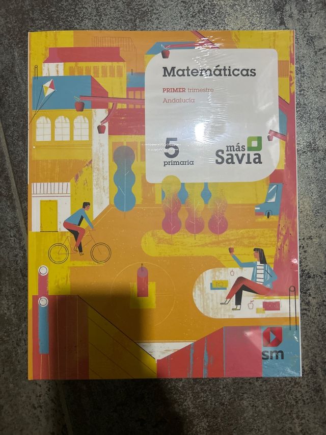 Matemáticas. 5 Primaria. Más Savia. Andalucía. SM.