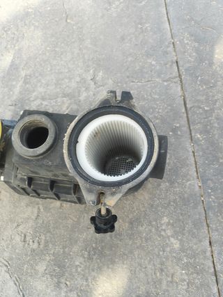Bomba depuradora piscina.
